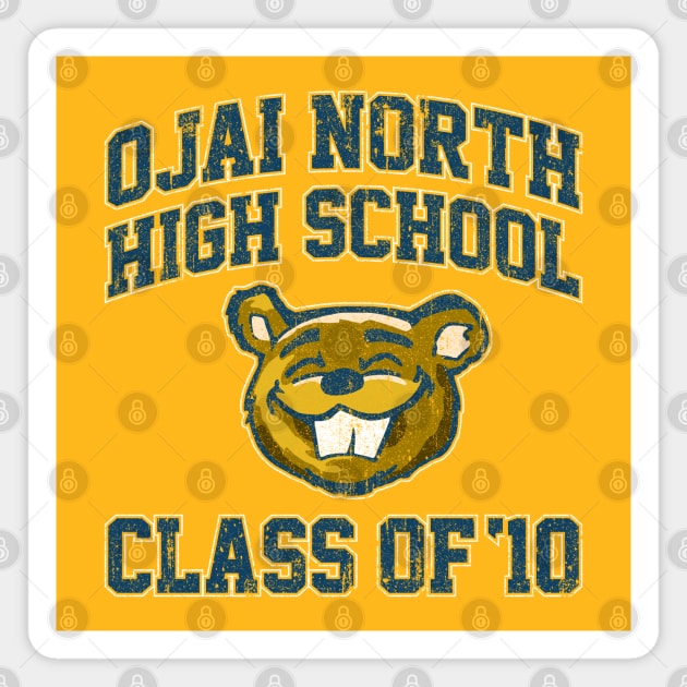 Ojai North Class of 2010 - Easy A (Yellow) Magnet by huckblade